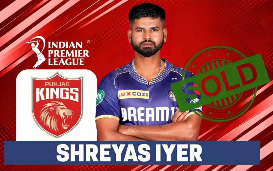 2. Shreyas Iyer | Rs 26.75 crore |