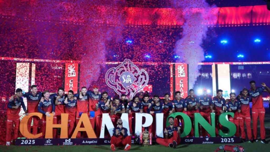 RCB to Celebrate IPL 2025 Victory with Open-Top Bus Parade in Bengaluru; Full Details Announced