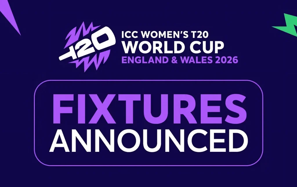 The schedule for the ICC Women's T20 World Cup 2026 has been announced, with India set to face Pakistan on June 14th.