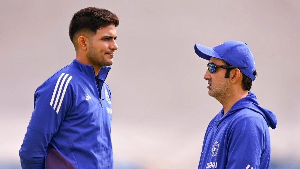 Gautam Gambhir and Shubman Gill
